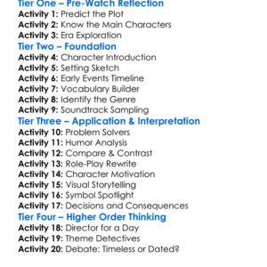 Things Are Tough All Over 1982 Worksheet Activity Booklet