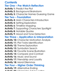 Things To Do In Denver When Youre Dead 1995 Worksheet Activity Booklet