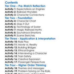 Thomas And The Magic Railroad 2000 Worksheet Activity Booklet