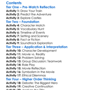 Thomas  Friends King Of The Railway 2013 Worksheet Activity Booklet