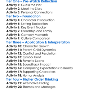Ticket To Paradise 2022 Worksheet Activity Booklet