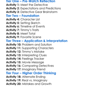 Timmy Failure Mistakes Were Made Worksheet Activity Booklet