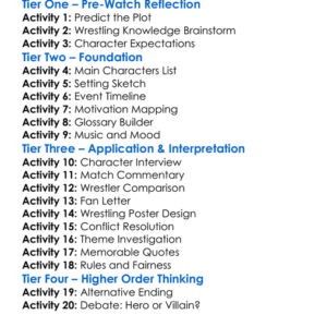 Tna Rebellion 2025 2025 Worksheet Activity Booklet
