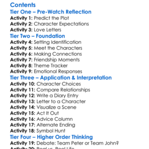 To All The Boys Ps I Still Love You 2020 Worksheet Activity Booklet