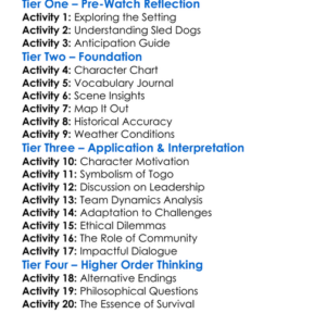 Togo 2019 Disney Worksheet Activity Booklet