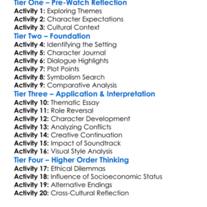 Tokyo Godfathers 2003 Worksheet Activity Booklet