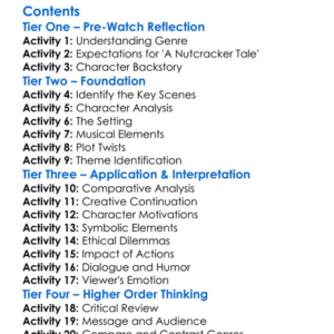 Tom And Jerry A Nutcracker Tale 2007 Worksheet Activity Booklet