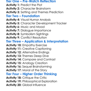 Tom And Jerry The Movie 1992 Worksheet Activity Booklet