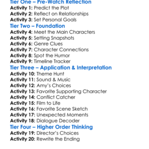 Trainwreck 2015 Worksheet Activity Booklet