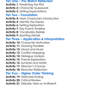 Trap House 2025 Worksheet Activity Booklet