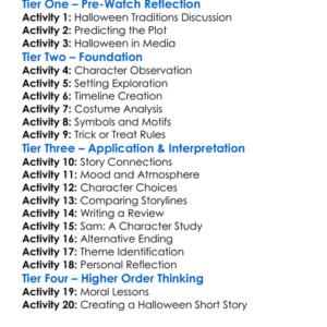 Trick R Treat 2007 Worksheet Activity Booklet