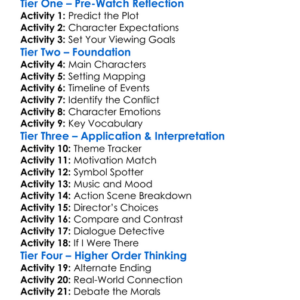 Trigger Warning 2024 Worksheet Activity Booklet