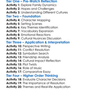 Tsatsiki  Friends Forever 2001 Worksheet Activity Booklet