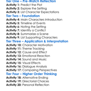 Tunnel Vision 2013 Worksheet Activity Booklet