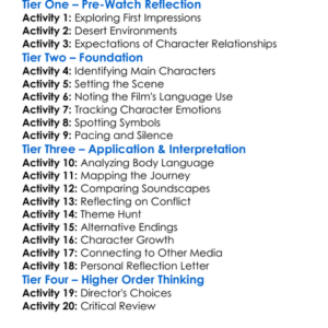 Twentynine Palms 2003 Worksheet Activity Booklet