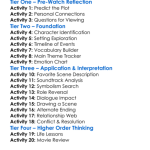 Twinless 2025 Worksheet Activity Booklet