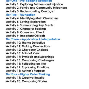 Uncle Toms Children Richard Wright Worksheet Activity Booklet