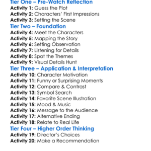 Under Covers 2019 Worksheet Activity Booklet
