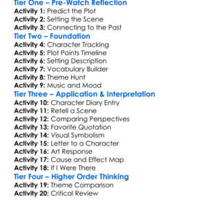 Under The Lantern Lit Sky 2021 Worksheet Activity Booklet
