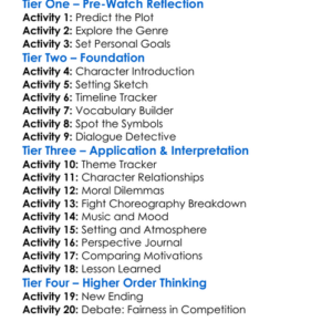 Undisputed Iii Redemption 2010 Worksheet Activity Booklet
