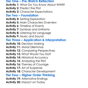 Valkyrie 2008 Worksheet Activity Booklet
