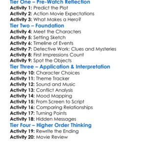 Vanquish 2021 Worksheet Activity Booklet