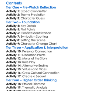 Veggietales Lord Of The Beans 2005 Video Special Worksheet Activity Booklet