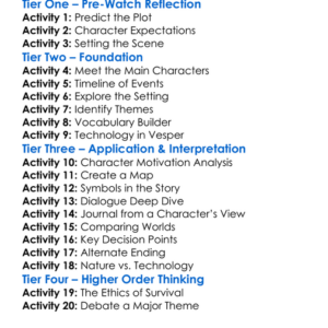 Vesper 2022 Worksheet Activity Booklet