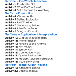 Vessel 2012 Worksheet Activity Booklet