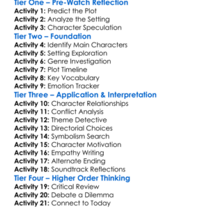 Vicious 2025 Worksheet Activity Booklet