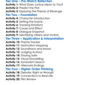 Victimized 2014 Worksheet Activity Booklet