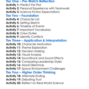 Voyagers 2021 Worksheet Activity Booklet