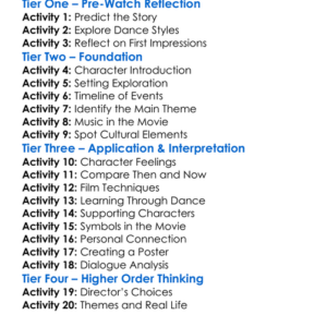 Walk Run Cha-Cha 2019 Worksheet Activity Booklet