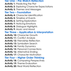 Walkaway Joe 2020 Worksheet Activity Booklet