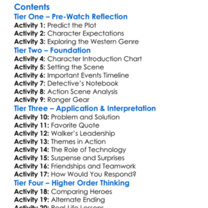 Walker Texas Ranger Trial By Fire 2005 Worksheet Activity Booklet