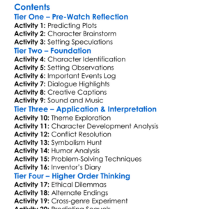 Wallace  Gromit A Close Shave 1995 Worksheet Activity Booklet