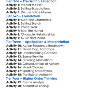 War On Everyone 2016 Worksheet Activity Booklet