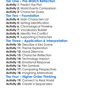 Warfare 2025 Worksheet Activity Booklet