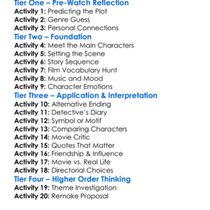 Watching The Detectives 2007 Worksheet Activity Booklet