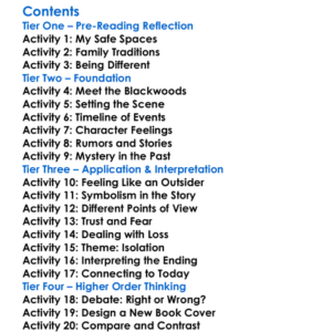 We Have Always Lived In The Castle Shirley Jackson Worksheet Activity Booklet