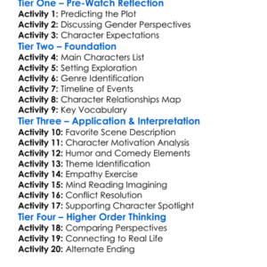 What Men Want 2019 Worksheet Activity Booklet