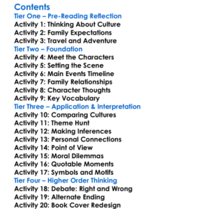 Where Angels Fear To Tread Em Forster Worksheet Activity Booklet