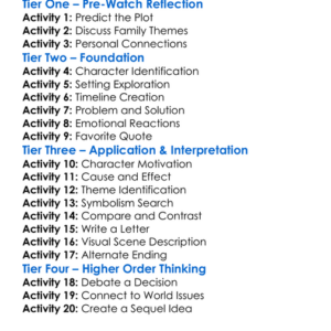 Where Are My Children 1994 Worksheet Activity Booklet