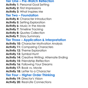 Whisper Of The Heart Worksheet Activity Booklet