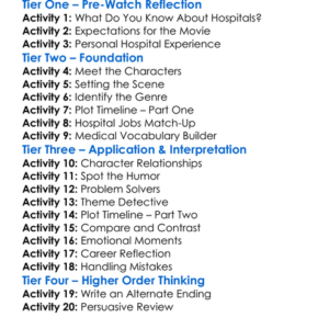 White Coats 2004 Worksheet Activity Booklet