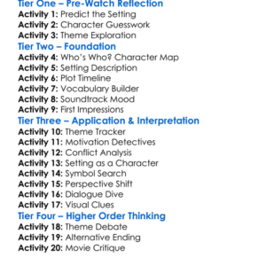 White Out 2011 Worksheet Activity Booklet