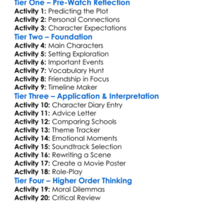 Wild Child 2008 Worksheet Activity Booklet