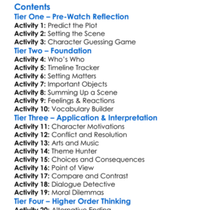 Wild Orchid Ii Two Shades Of Blue 1991 Worksheet Activity Booklet