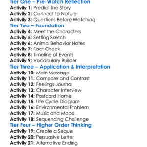 Wildlife 2014 Worksheet Activity Booklet