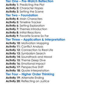 Wind River 2017 Worksheet Activity Booklet